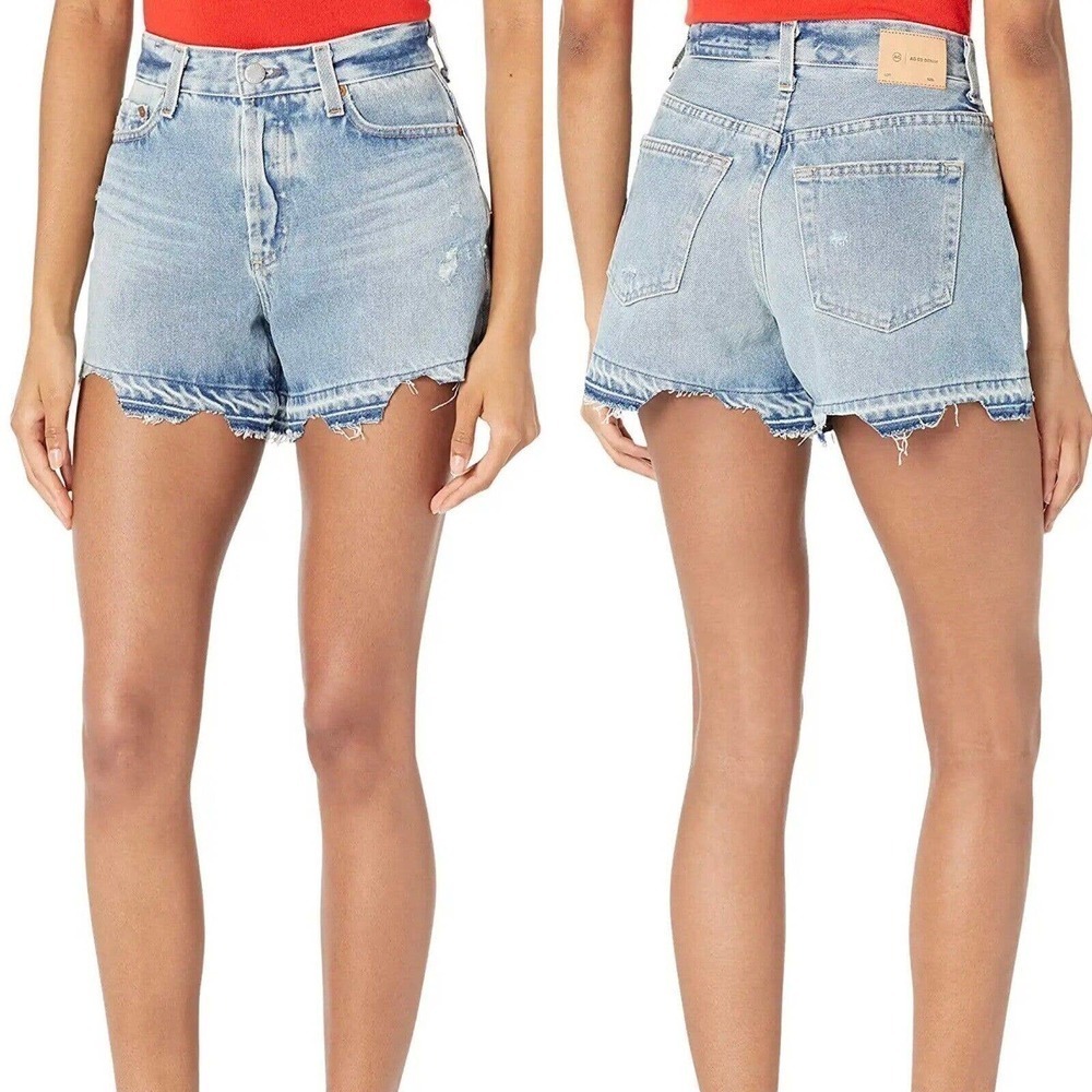 ADRIANO GOLDSCHMIED‎ ALEXXIS HIGH RISE WEDGIE SHORTS NWT WOMEN'S SIZE 29